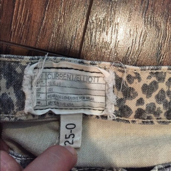 Current Elliot snake print jeans - Picture 3 of 3